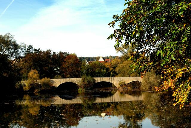 Steinbrücke in Jagsthausen