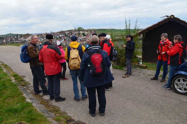Wieder ein Halt zum Weingenuß