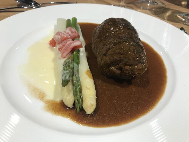 Hauptspeise, hier noch ohne Spätzle