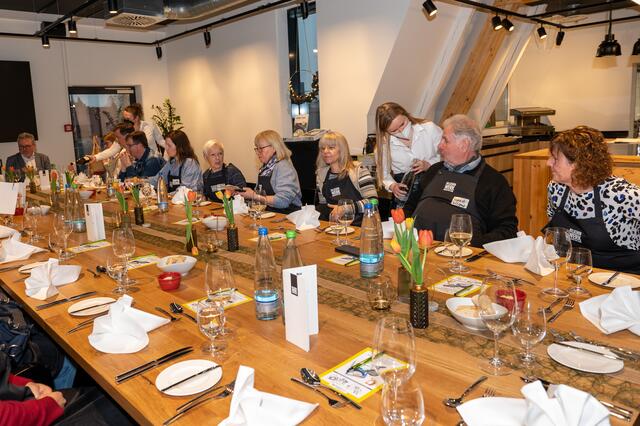 Das Servicepersonal ließ keine Wünsche offen.