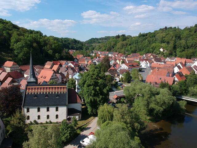 Widdern mit der Laurentiuskirche
