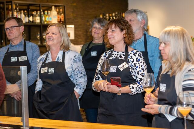 Zuschauen und zuhören...