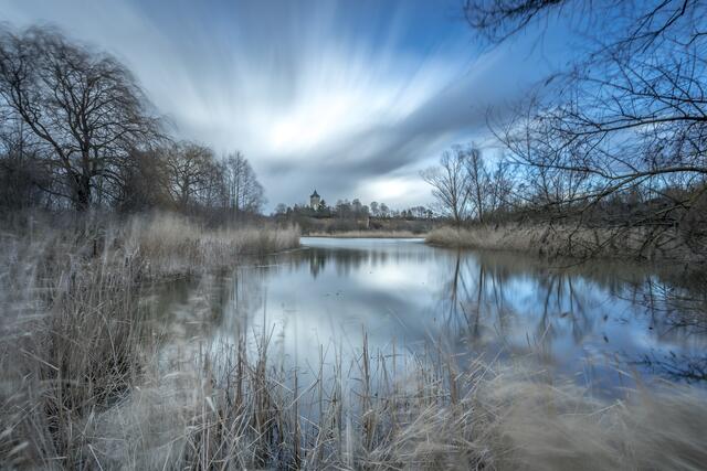 Wind - und Wetterkapriolen im Ziegeleipark