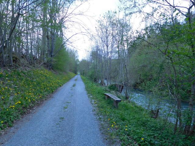 Idylle am Radweg an der Seckach