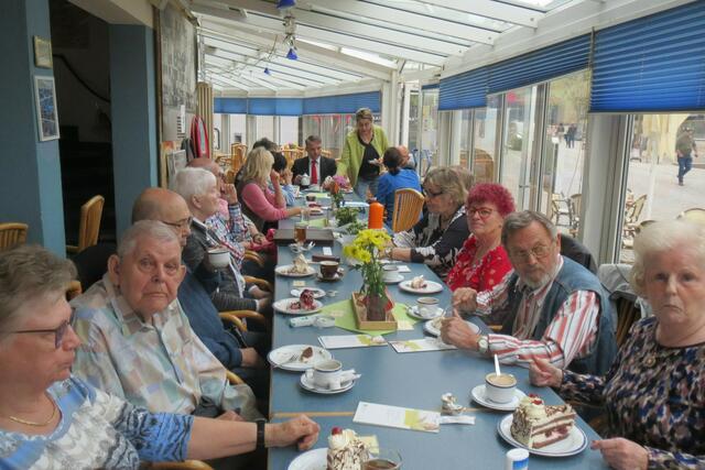 Gerd Geier hatte wie gewohnt leckere Kuchen gebacken. | Foto: V.Spörle