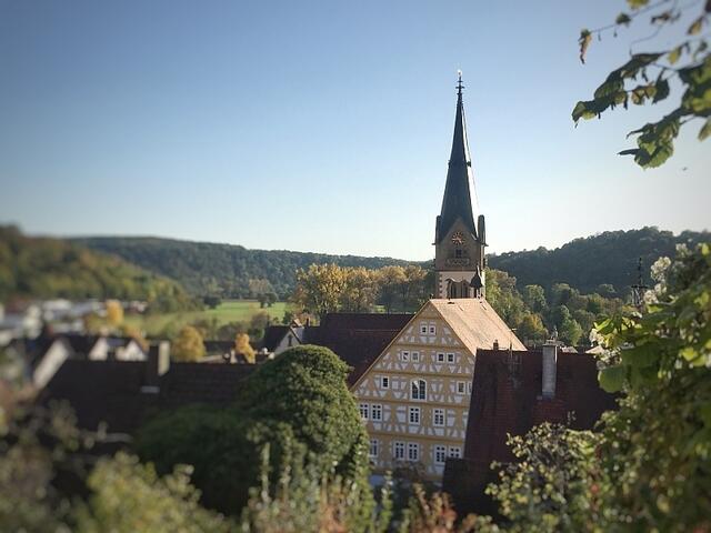 Möckmühl im Jagsttal | Blick Richtung Süden