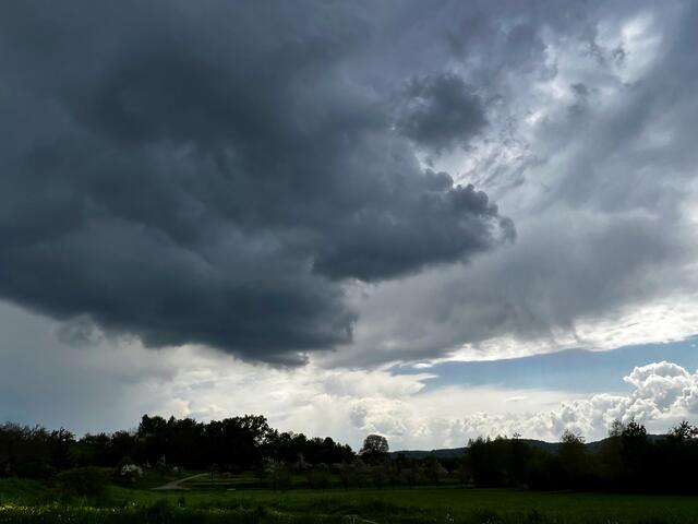 Wolkendrache über Ellhofen