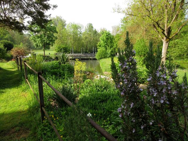Blick von der Sägmühle über den Flößerkanal