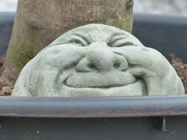 Wer von uns kann so zufrieden sein?