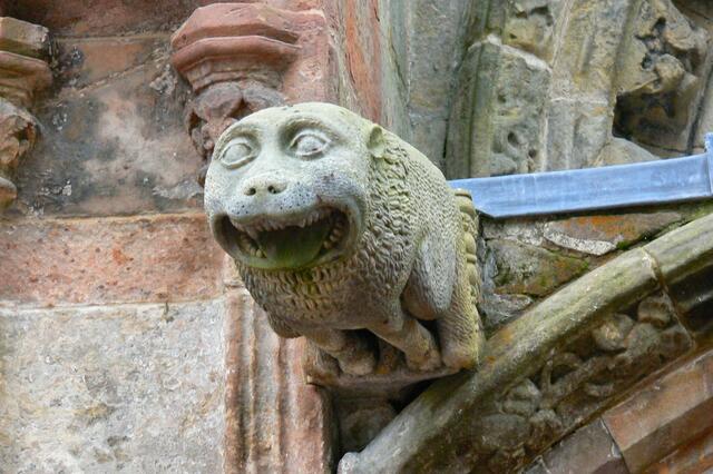 Wasserspeier Rossylin-Chapel Schottland