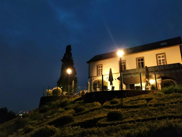 Das Restaurant am Abend