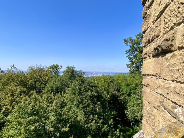 Ausblick vom Schweinsberg Turm