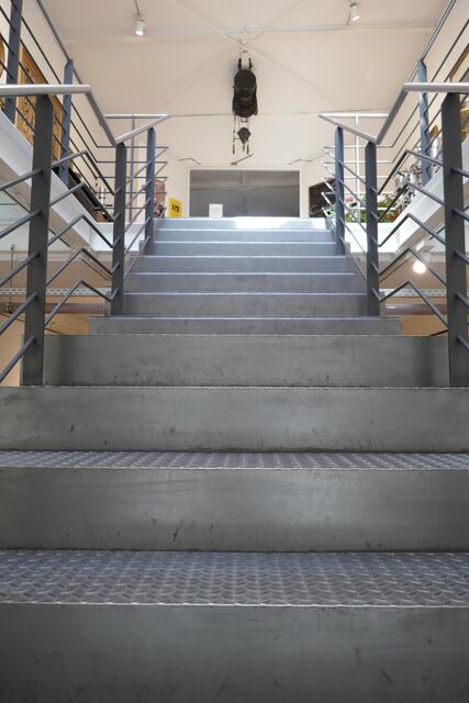 Treppenaufgang in den 1. Stock