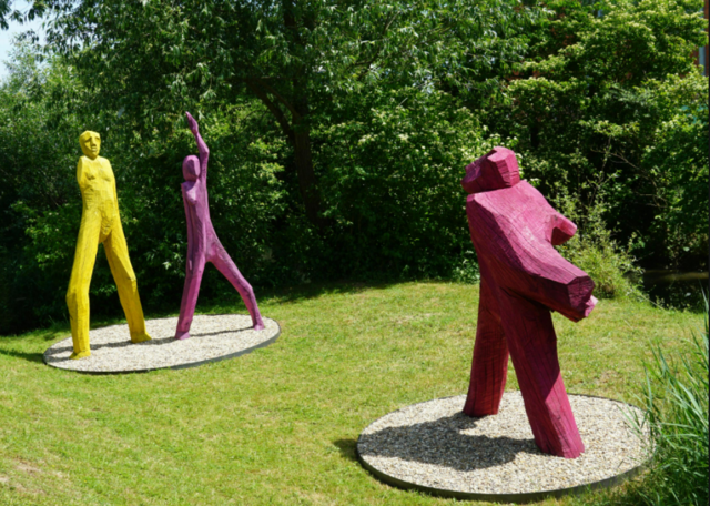 viele Skulpturen gibt es zu sehen. Ein Besuch lohnt sich. | Foto: Stefan Brandtner