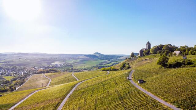 Was für ein atemberaubender Ausblick auf Burg Lichtenberg in Oberstenfeld von Heimatreporterin Vanessa Max. | Foto: Vanessa Max