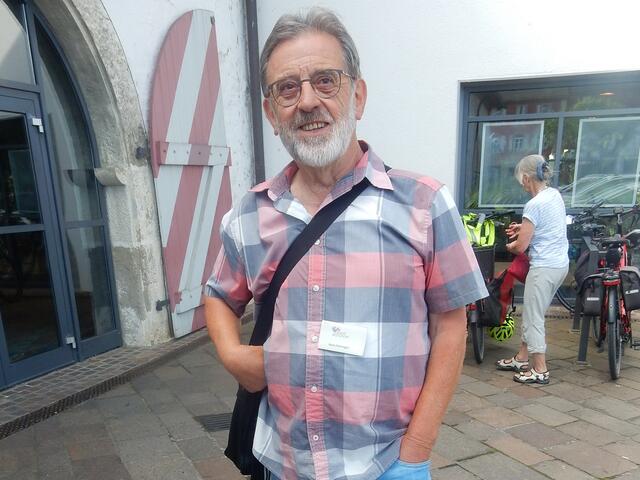 Hans Führinger, er leitete uns durch Besigheim