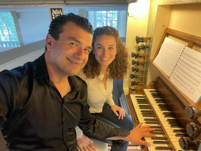 Sara Musumeci mit ihrem Lebensgefährten Paolo Oreni in Gräfenhain, Thüringen, Landkreis Gotha