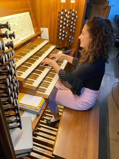 Sara Musumeci im Fuldaer Dom