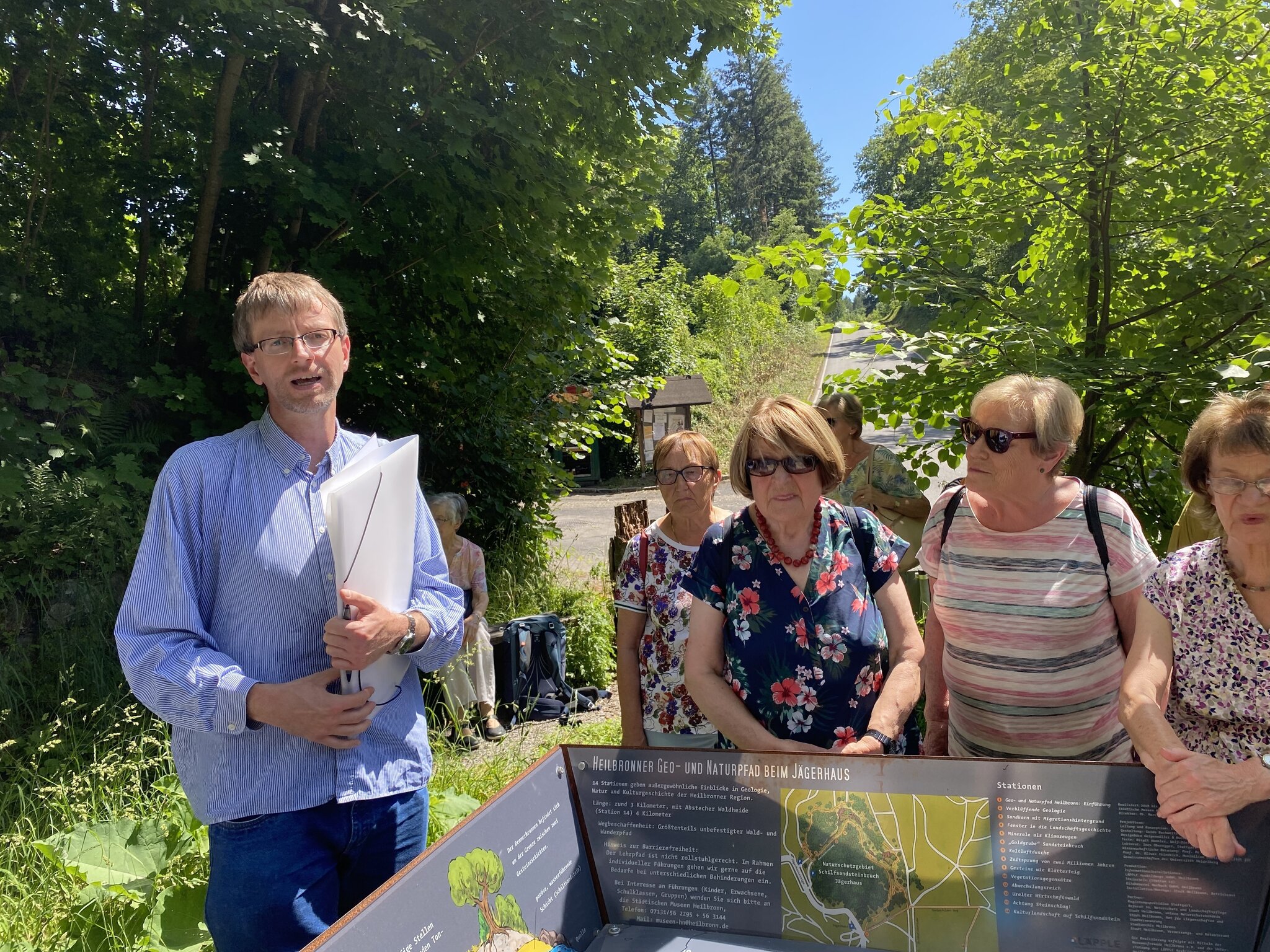 Auf dem Geo und Naturpfad Heilbronn Heilbronn