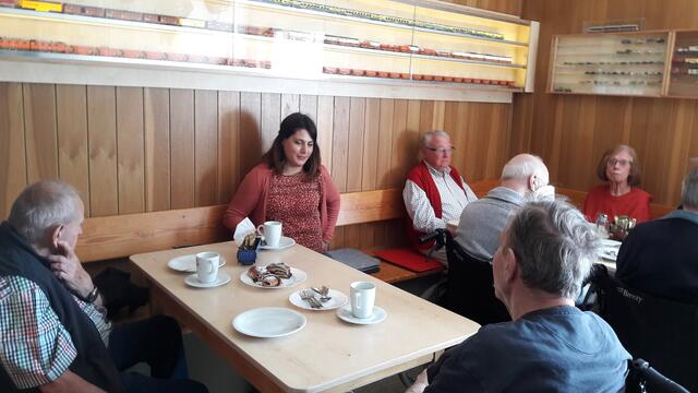 Für die Rollis mussten zwar alle Stühle rausgetragen werden - aber Freude hat es uns trotzdem gemacht!