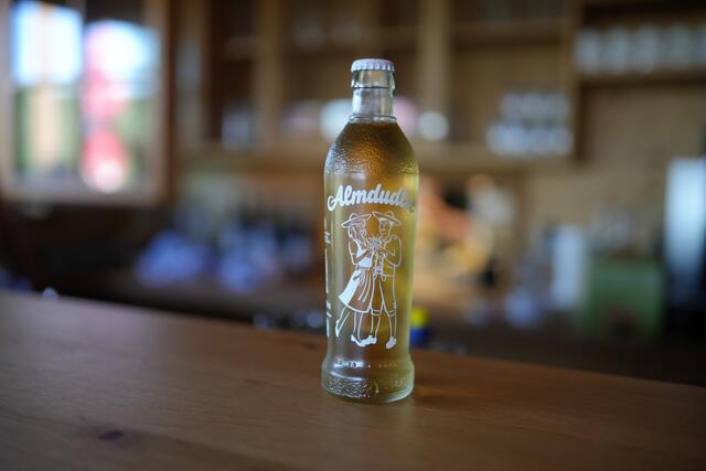 Die Kräuterlimonade Almdudler