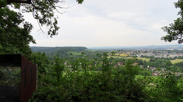 Der Geo- und Naturpfad bietet unter vielem Anderen auch tolle Aussichten. Wir waren über die Wolken übrigens sehr froh...