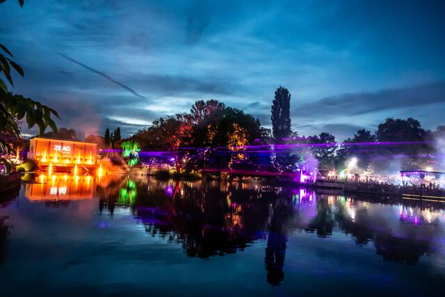 Lichterglanz auf dem Lichterfest 2022
