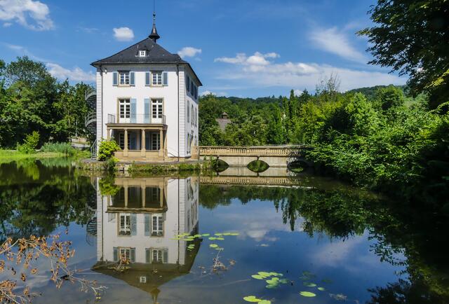 Trappenseeschlösschen im Osten von Heilbronn