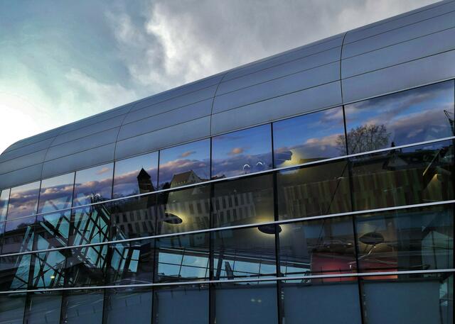 Museum in Spiegel des Audi-Forum