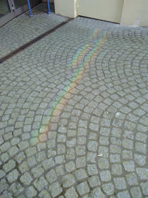 Regenbogenspiegelung