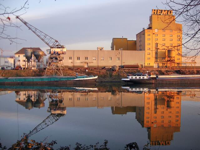 Hafen in Heilbronn