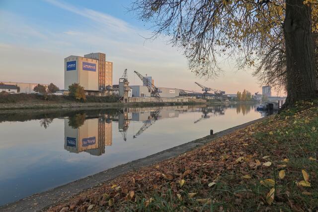 Neckar in Heilbronn