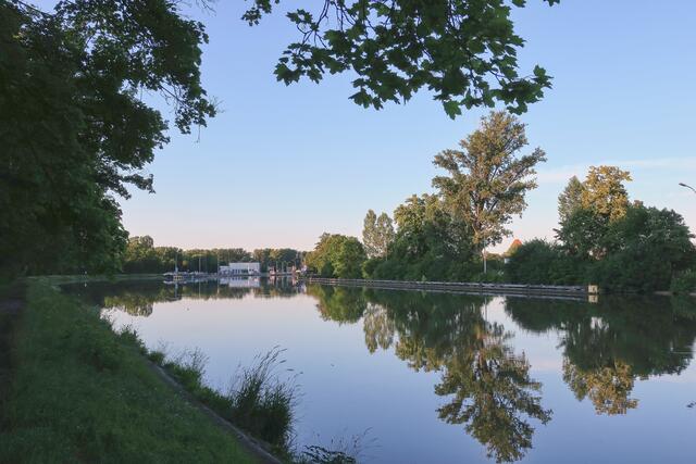 Schleuse in Horkheim