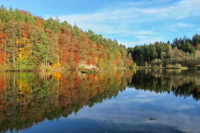 Finsterroter See im Herbst