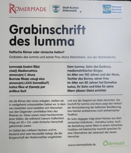 Keltische Römer oder römische Kelten? Nun an der Jupiterbank erklärt sich die Überschrift.