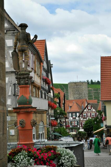 Marktplatz mit Blick auf die Kirchstrasse zum Waldhornturm | Foto: Daniela Somers