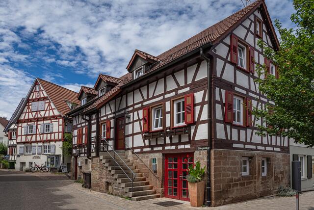 Oberstenfeld Fachwerk in der Küfergasse