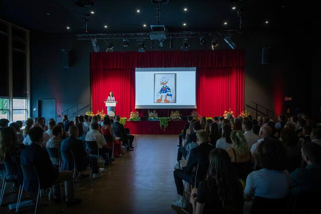 Mit Donald Duck als Idol: Blick in die Zukunft