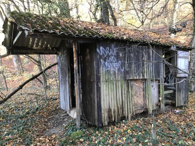 Verlassenes Wochenendhaus bei Sulzfeld