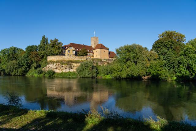 Lauffener Rathaus (ehem. Burg aus dem 11. Jh. der Grafen von Lauffen)