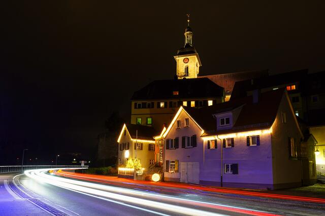 Lauffener Kirchberg im Advent