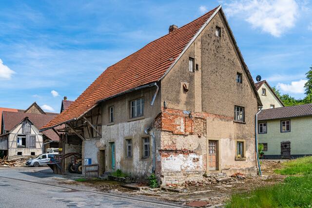 Alte Scheune in Bockschaft