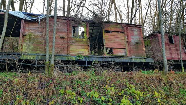 Auf dem Abstellgleis der Jagsttalbahn
