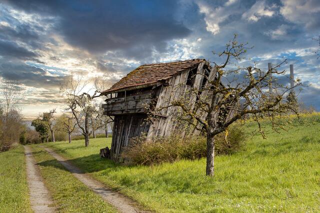 Altes Gartenhaus