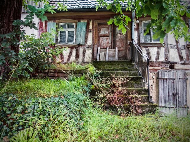 Das verlassene Bauernhaus hat Rüdiger Reingräber aus Künzelsau fotografiert. | Foto: Rüdiger Reingräber
