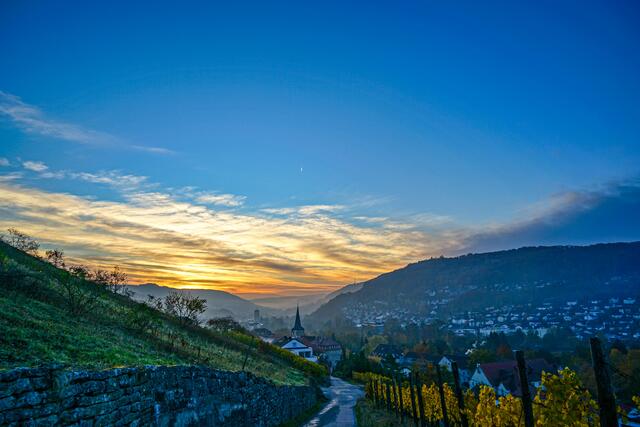 Ingelfingen zum Sonnenaufgang