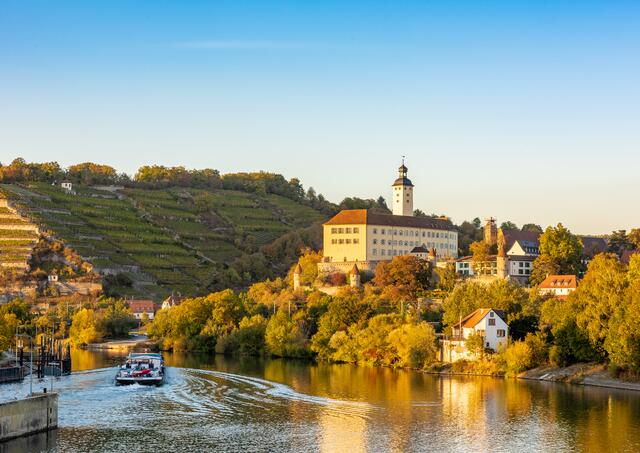 Sonnenuntergang in Gundelsheim. | Foto: Marcel Tschamke
