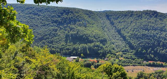 Aussicht vom Anwandfelsen