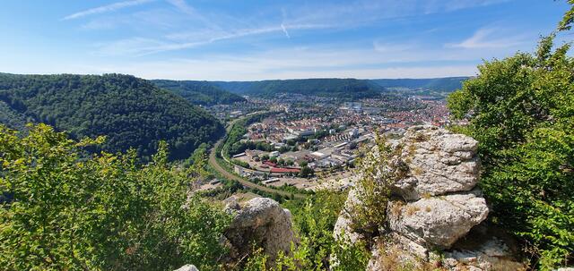 Aussicht vom Anwandfelsen