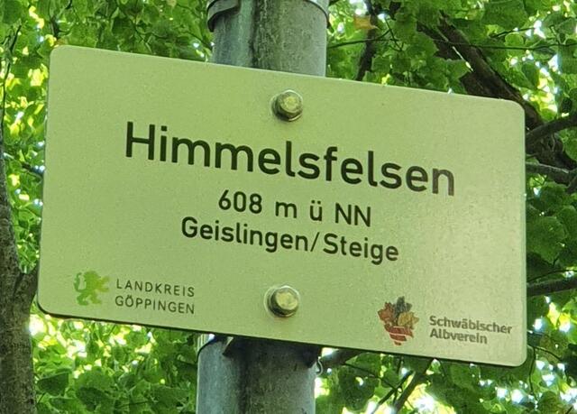 ... bis zum Himmelsfelsen, dem zweiten Aussichtsfelsen